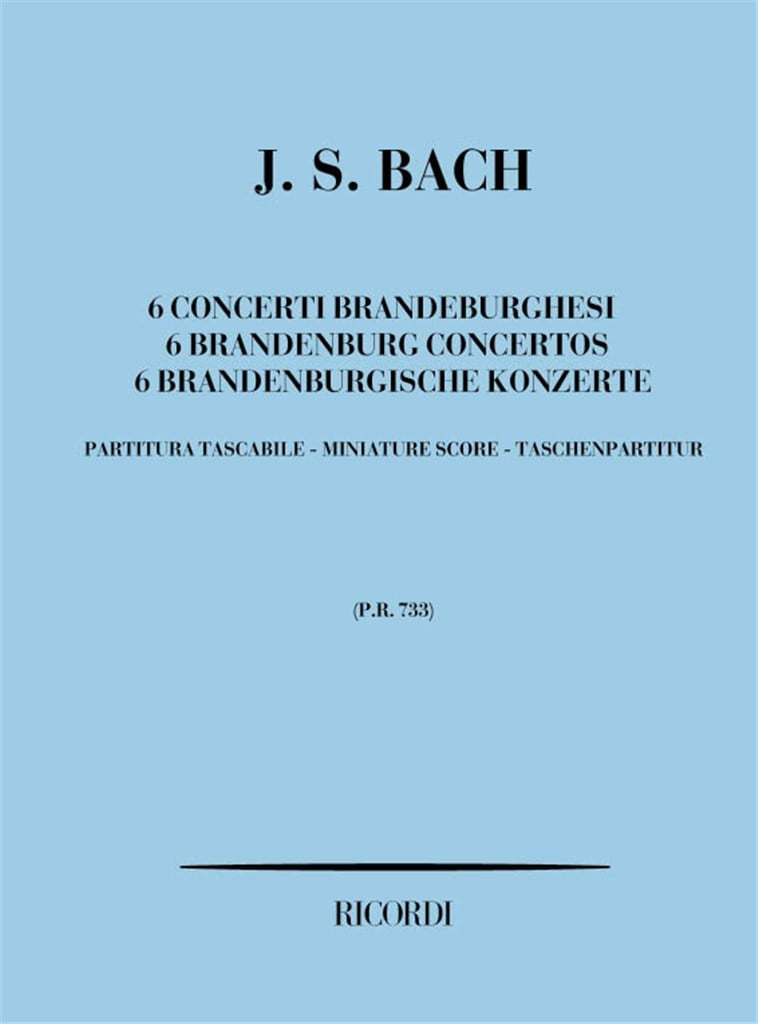 6 Concerti Brandeburghesi